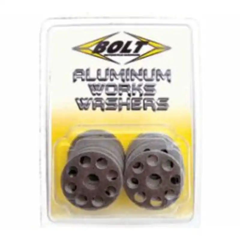 Rondelle perçée aluminium Bolt par 10 Offre Exclusive