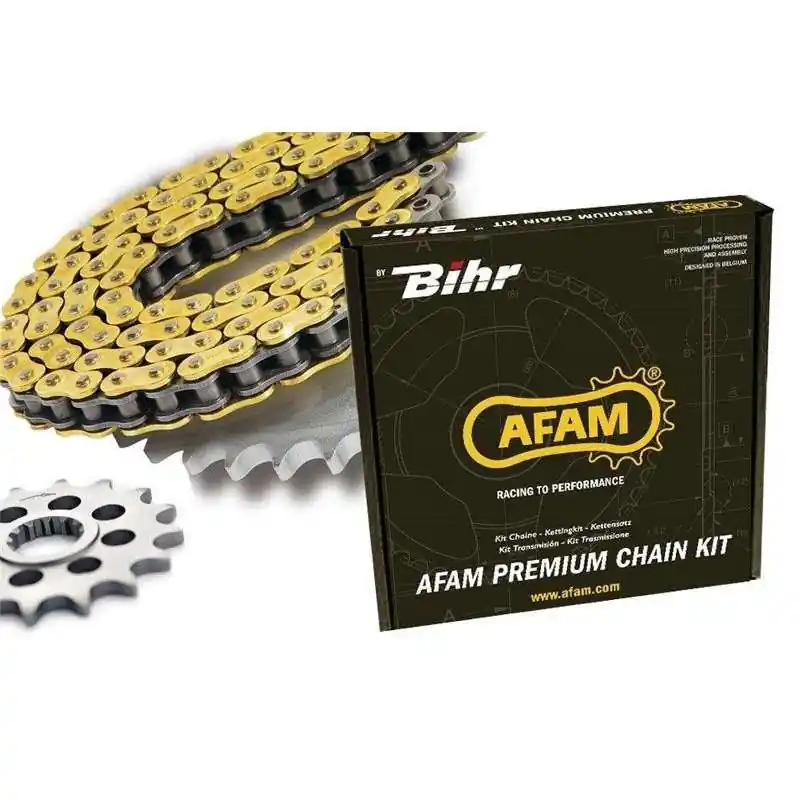 Usine Directe Kit chaîne AFAM 520MX6 13/50 renforcée – Couronne ultra-light