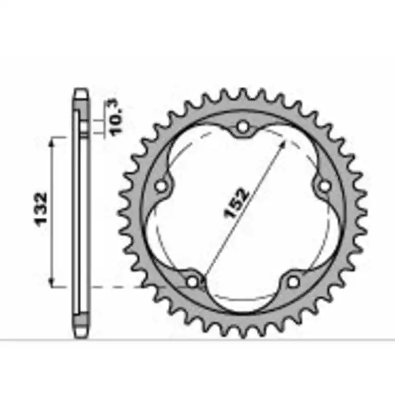 Prix Cassé Couronne PBR Racing aluminium Ultra-Light anodisé dur 4464 – 520