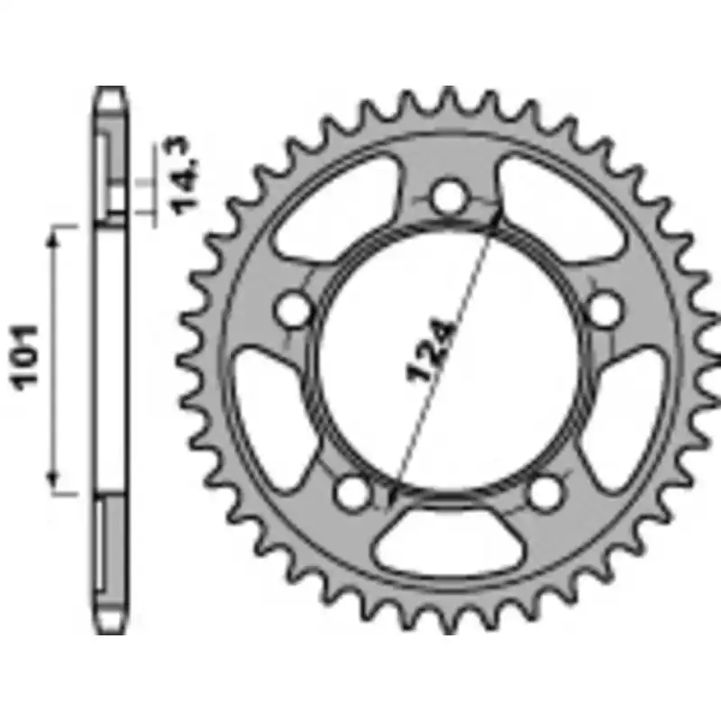 Couronne PBR acier standard 4508 – 525 Soldes