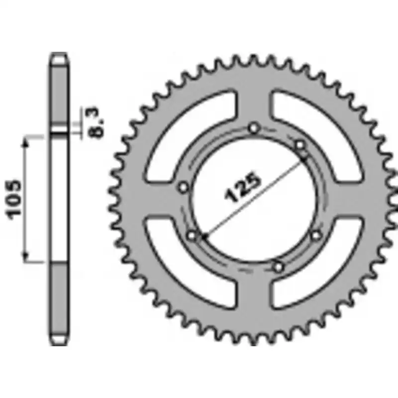 Vente Flash Couronne PBR acier standard 4413 – 428