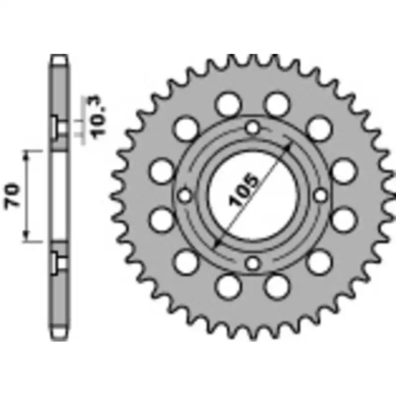 Meilleur Choix Couronne PBR acier standard 278 - 530