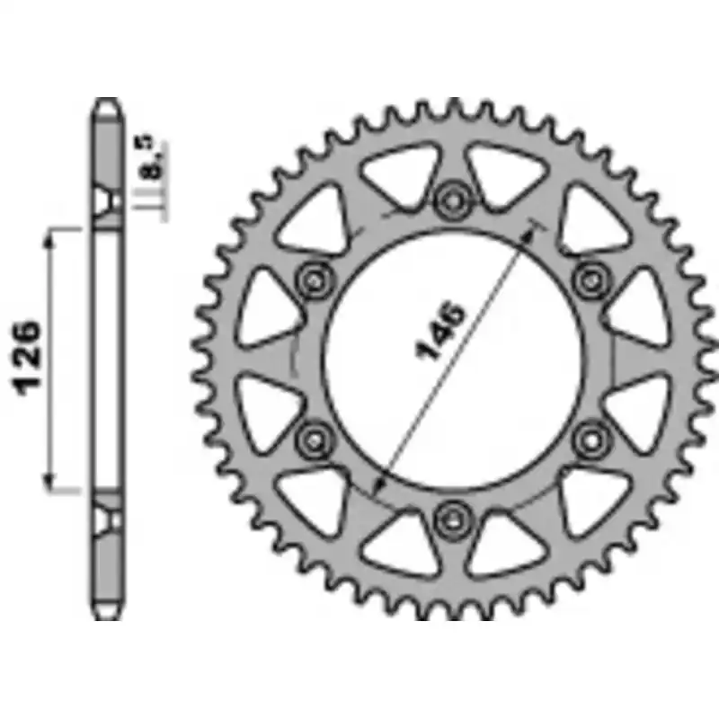 Couronne PBR acier standard 808 - 520 Affaire À Saisir