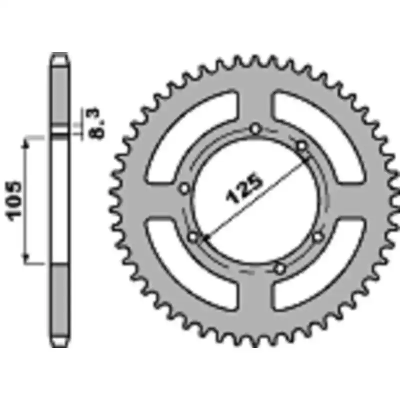 Affaire À Saisir Couronne PBR aluminium Ultra-Light 4413 – 525