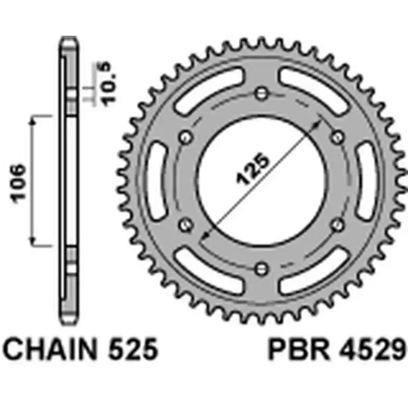 Affaire À Saisir Couronne PBR aluminium Ultra-Light 4529 – 525