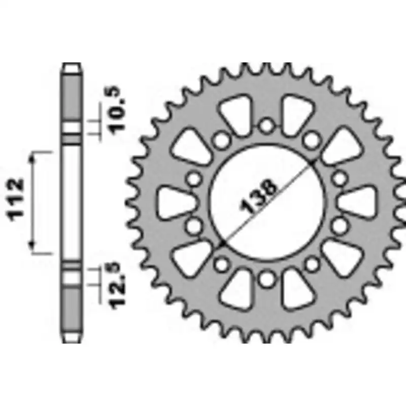 Usine Directe Couronne PBR acier standard 4384 – 520