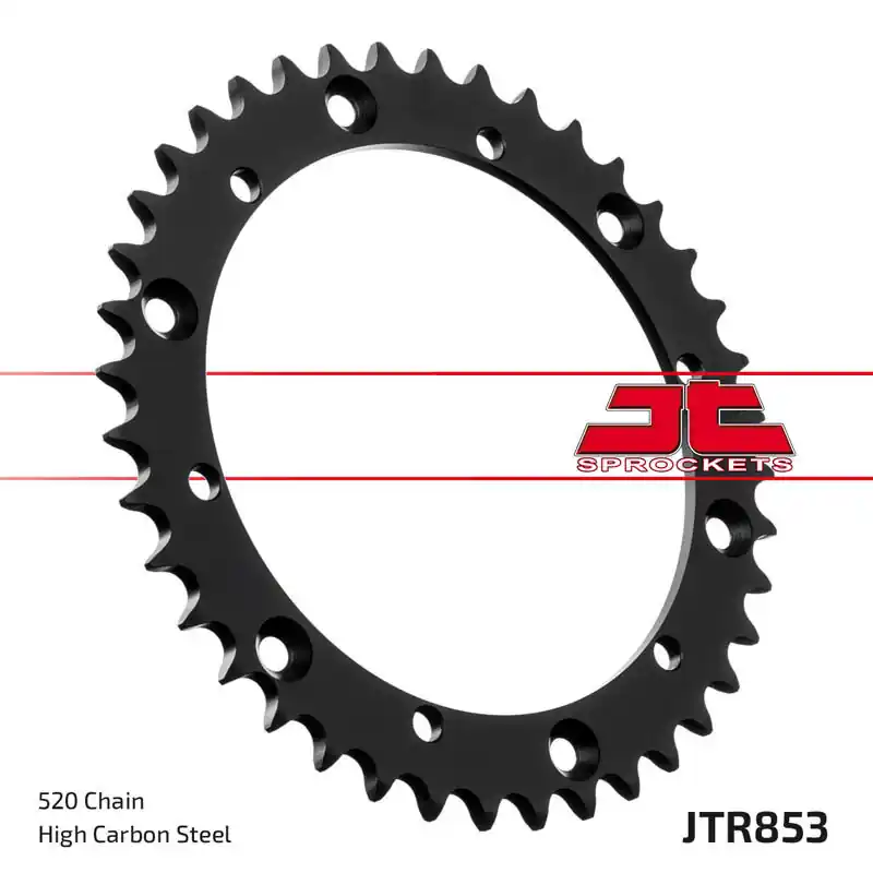 Couronne JT SPROCKETS acier standard 853 - 520 Super Prix