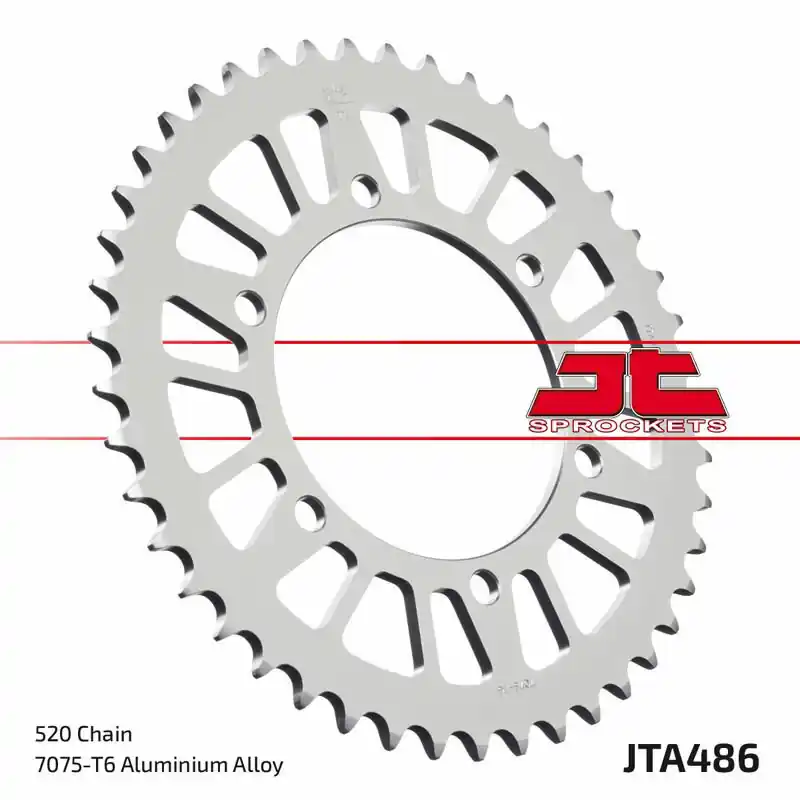 Couronne JT SPROCKETS aluminium ultra-light 486 – 520 Achat Immédiat