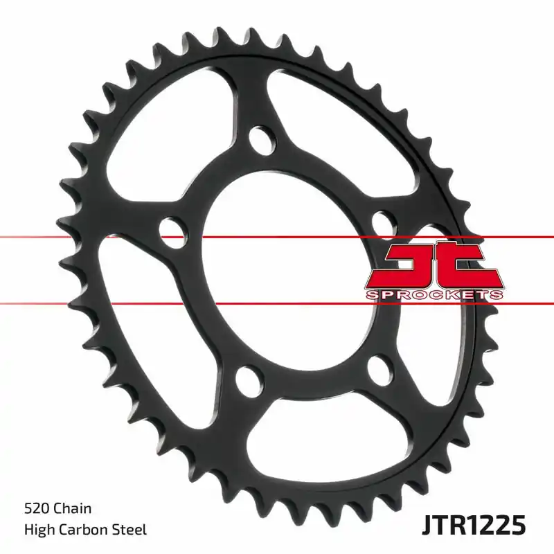 Couronne JT SPROCKETS acier standard 1225 – 520 Jusqu&rsquo;à Épuisement Des Stocks
