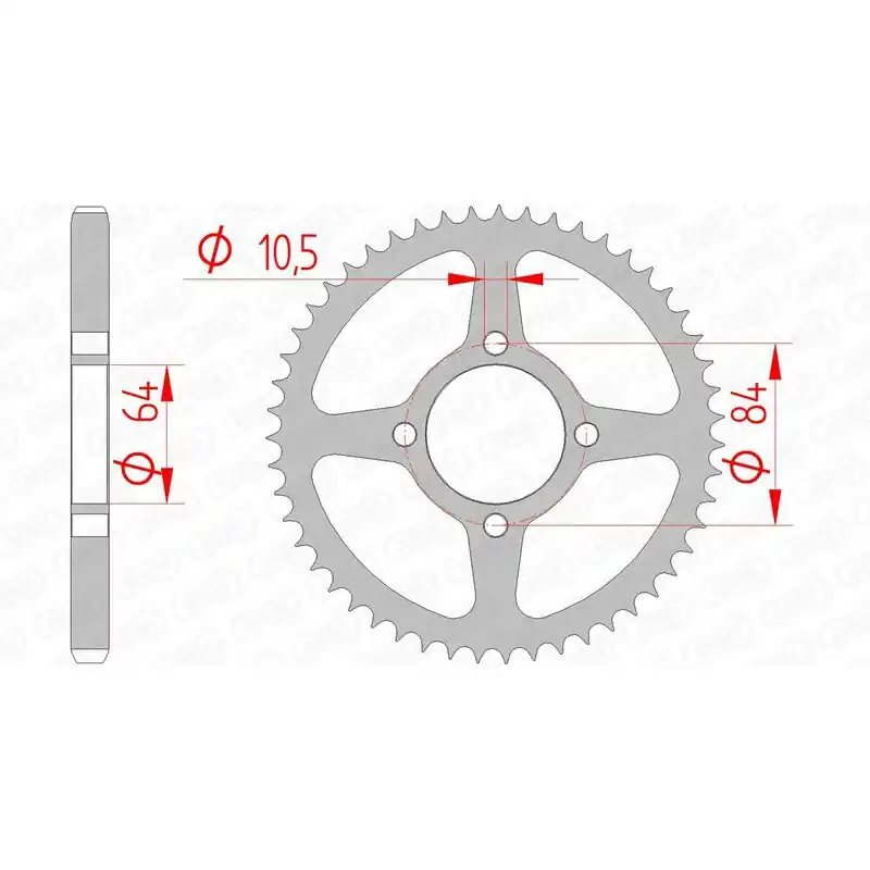 Achetez Aujourd'hui Couronne AFAM acier standard 14215 - 428