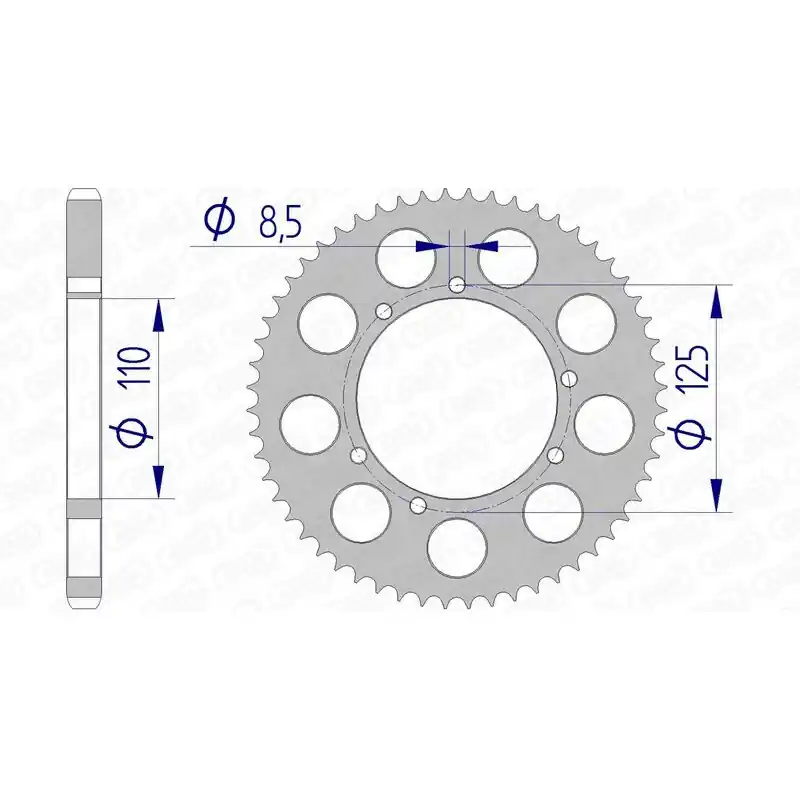 Usine Directe Couronne AFAM aluminium 60104 - 428