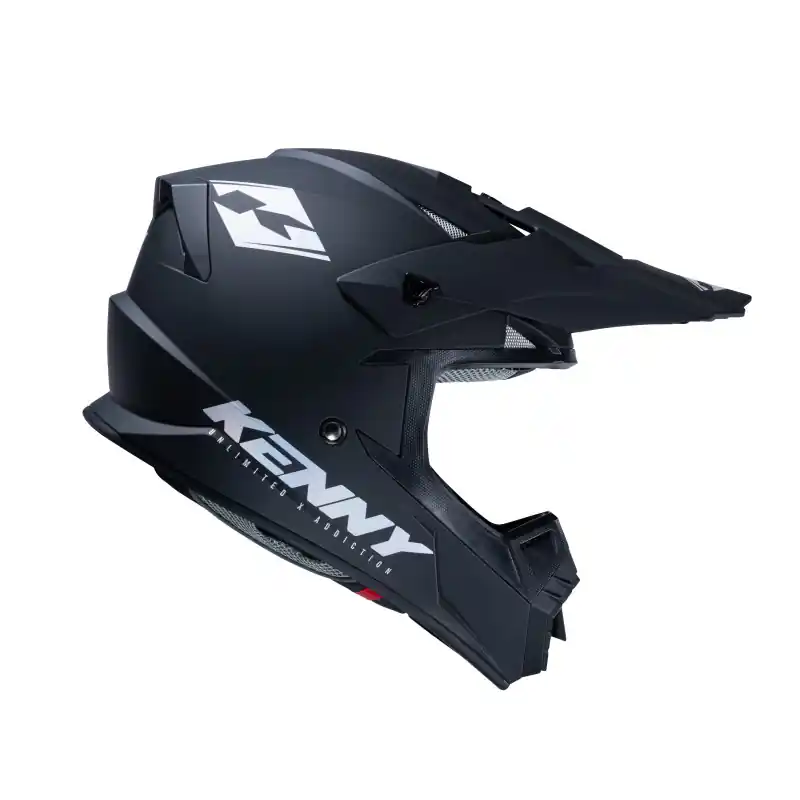 Casque Cross KENNY TRACK SOLID Noir Matte HOLOGRAPHIC Dernière Chance