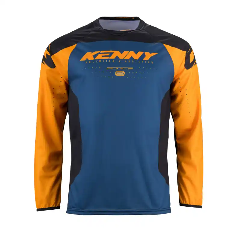 Maillot Cross KENNY FORCE Enfant PETROL Dernier Modèle