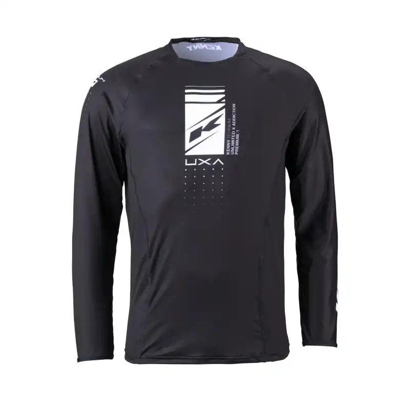 Certifié Maillot Cross KENNY TITANIUM SOLID Noir