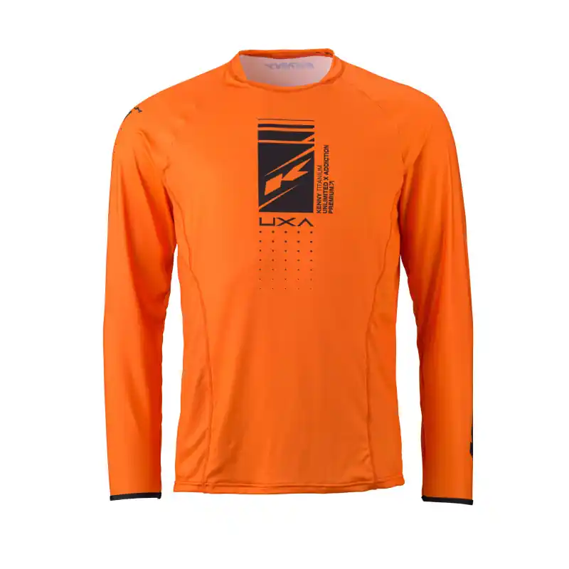 Maillot Cross KENNY TITANIUM SOLID Orange Must-Have