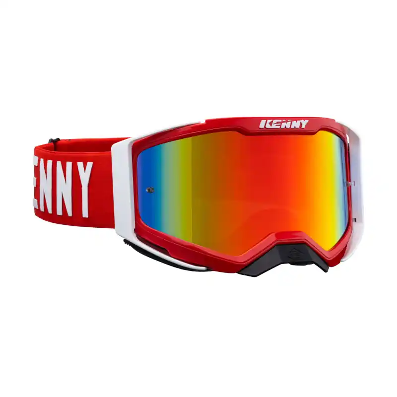 Masque Cross KENNY PERFORMANCE LEVEL 2 Rouge Prix Cassé