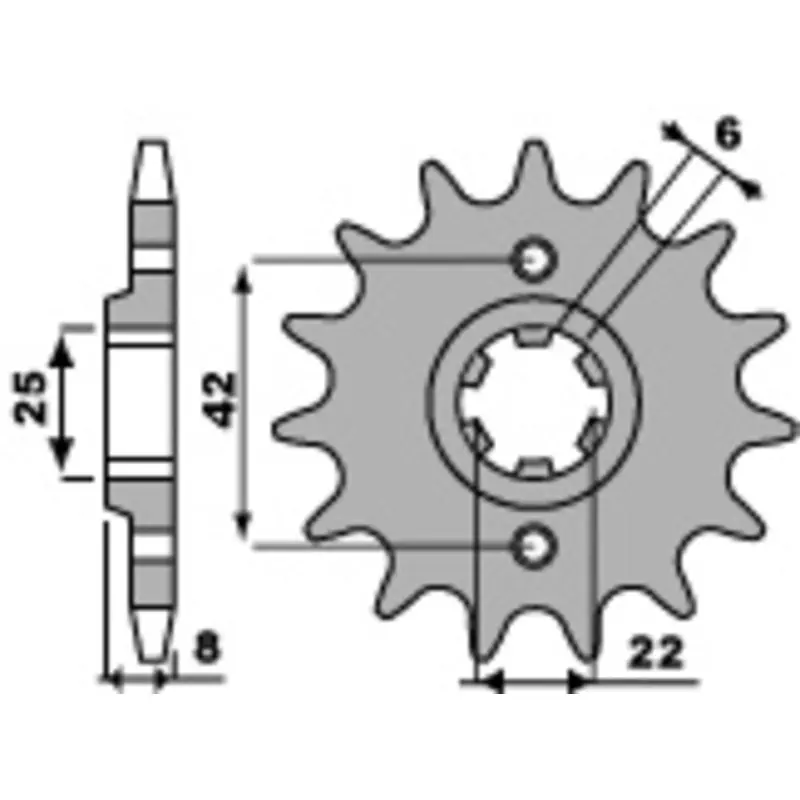 Prix Cassé Pignon PBR acier standard 281 – 520