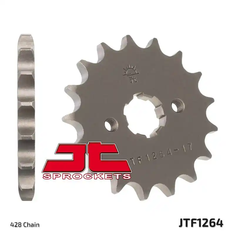 Certifié Pignon JT SPROCKETS acier standard 1264 – 428