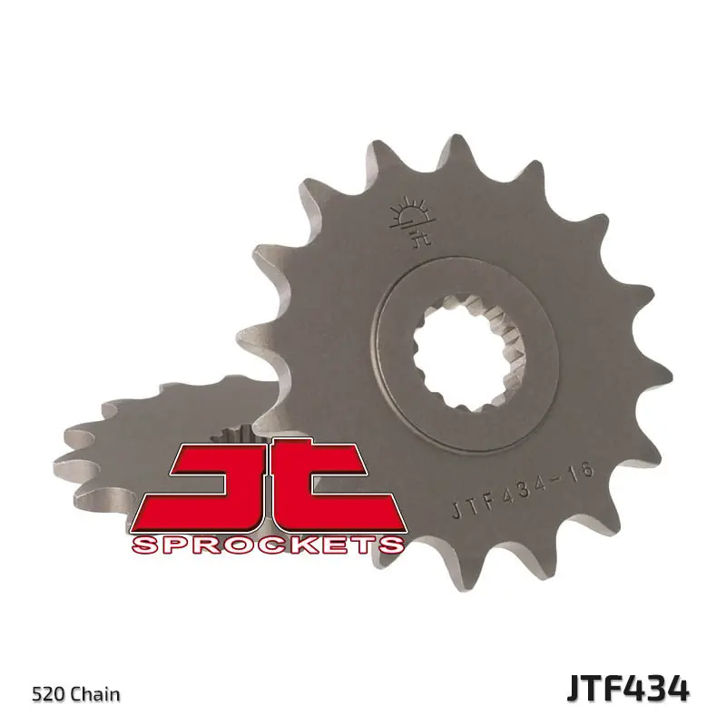 Pignon JT SPROCKETS acier standard 434 – 520 Marque