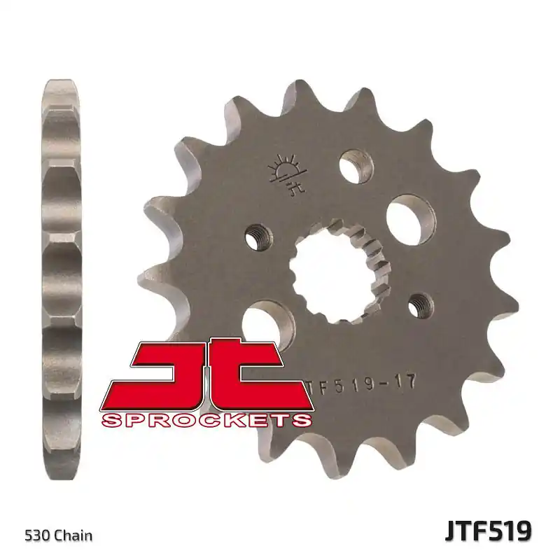 Pignon JT SPROCKETS acier standard 519 – 530 Nouvelle Collection