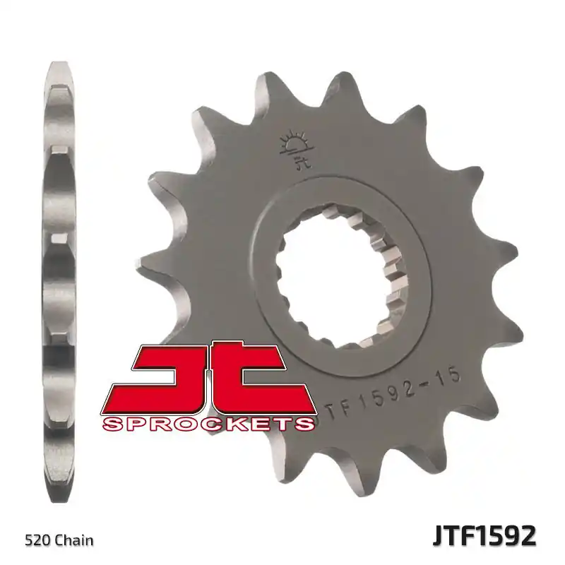 Pignon JT SPROCKETS acier standard 1592 - 520 Commander Vite