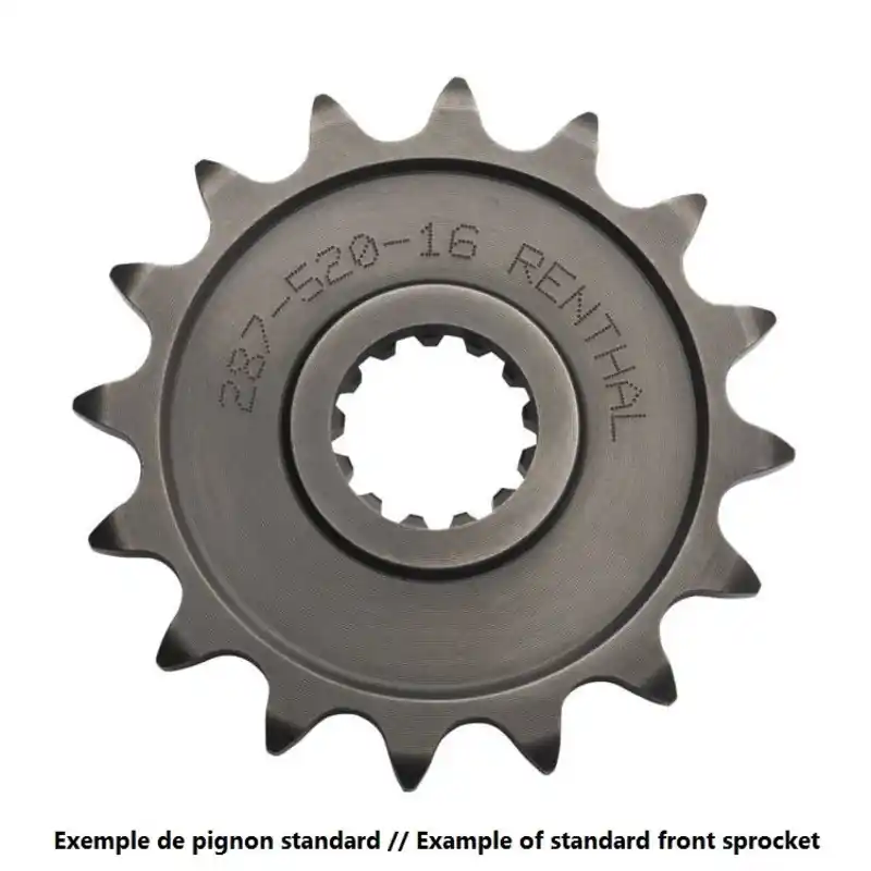Commander Vite Pignon RENTHAL acier standard 253 – 520