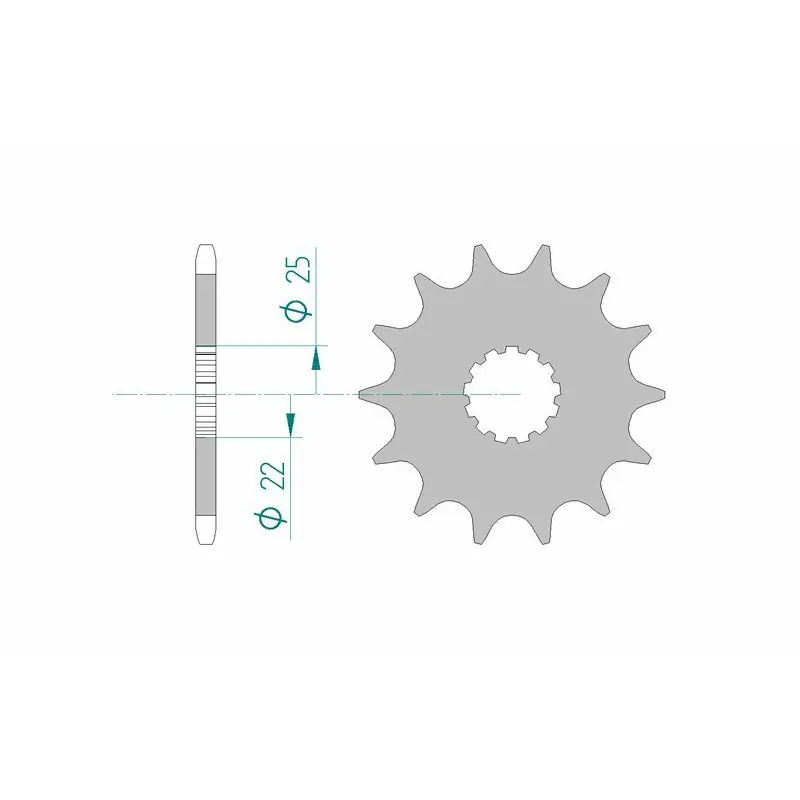 Acheter En Ligne Pignon AFAM acier standard 27500 – 520