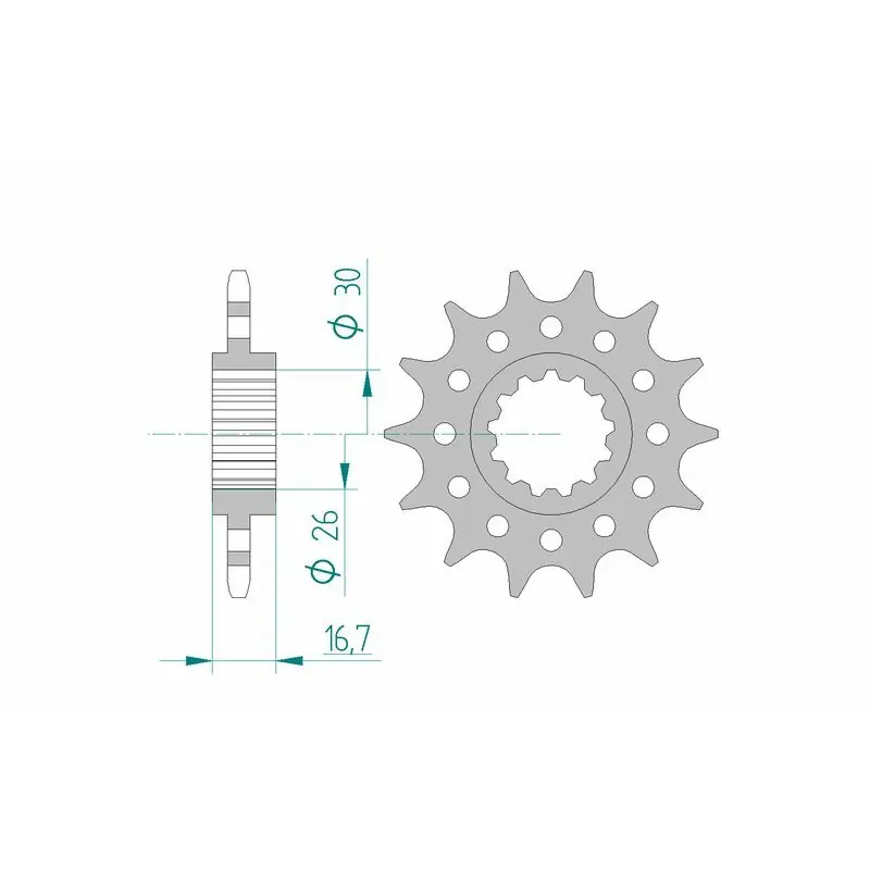 Prix Cassé Pignon AFAM acier standard 20608 - 520