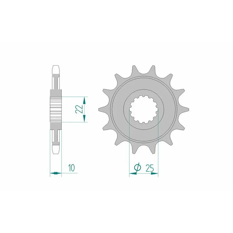 Commande En Gros Pignon AFAM acier standard 94312 – 520