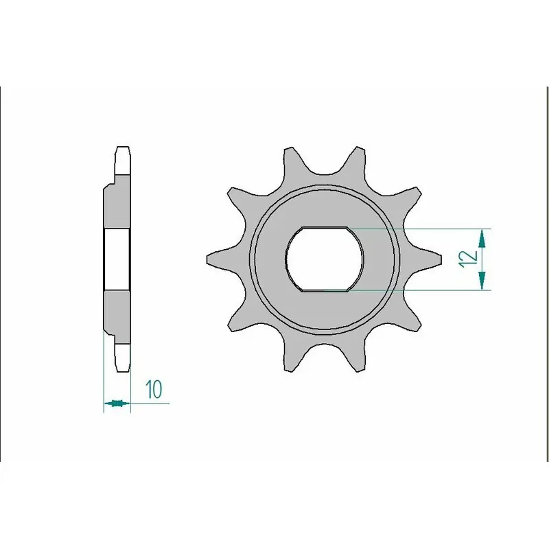 Achetez Aujourd&rsquo;hui Pignon AFAM acier standard 94122 – 415