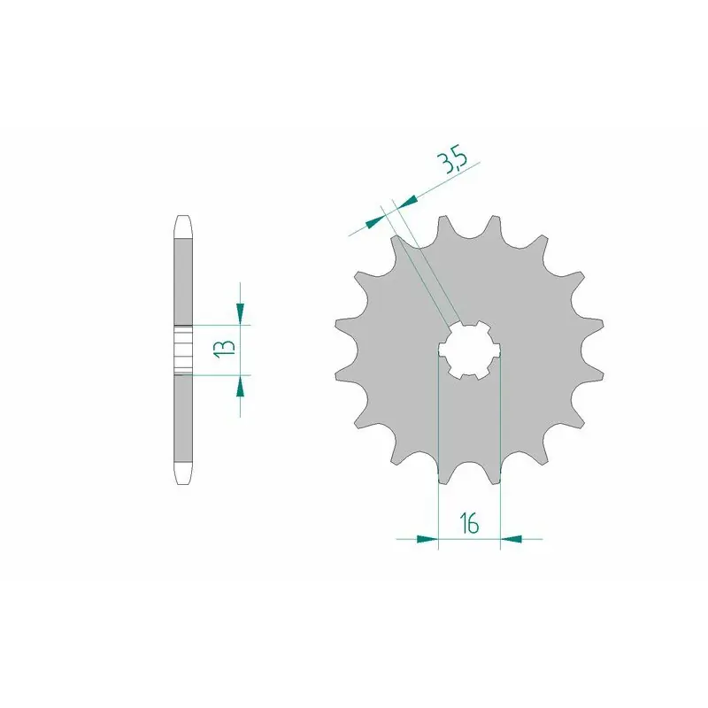 Acheter Direct Pignon AFAM acier standard 27100 – 420