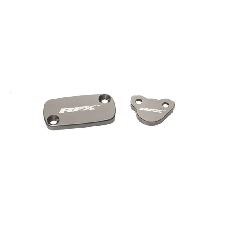 Jeu de bouchons de réservoir RFX Pro (Gris minéral) – Honda CR/CRF Quantité Limitée