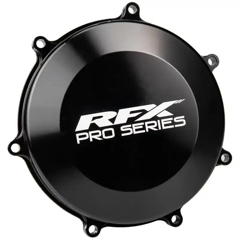 Couvre-carter d’embrayage (Anodisé dur Noir) RFX Pro- Kawasaki KXF450 Vente Directe