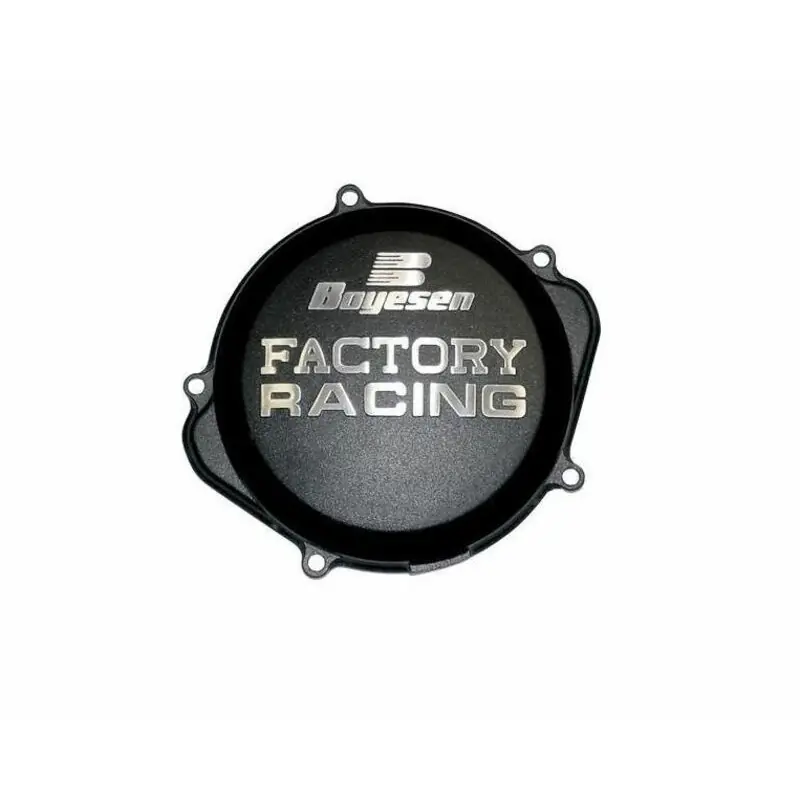 Couvercle de carter d'embrayage BOYESEN Factory Racing noir Honda CRF450R Réduction