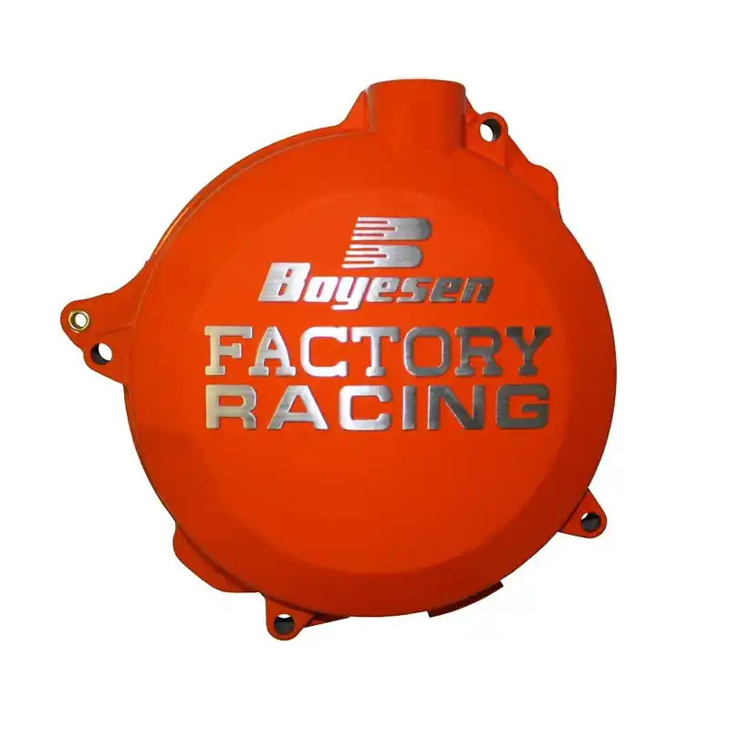 Couvercle de carter d'embrayage BOYESEN Factory Racing orange KTM EXC125/200 Marque