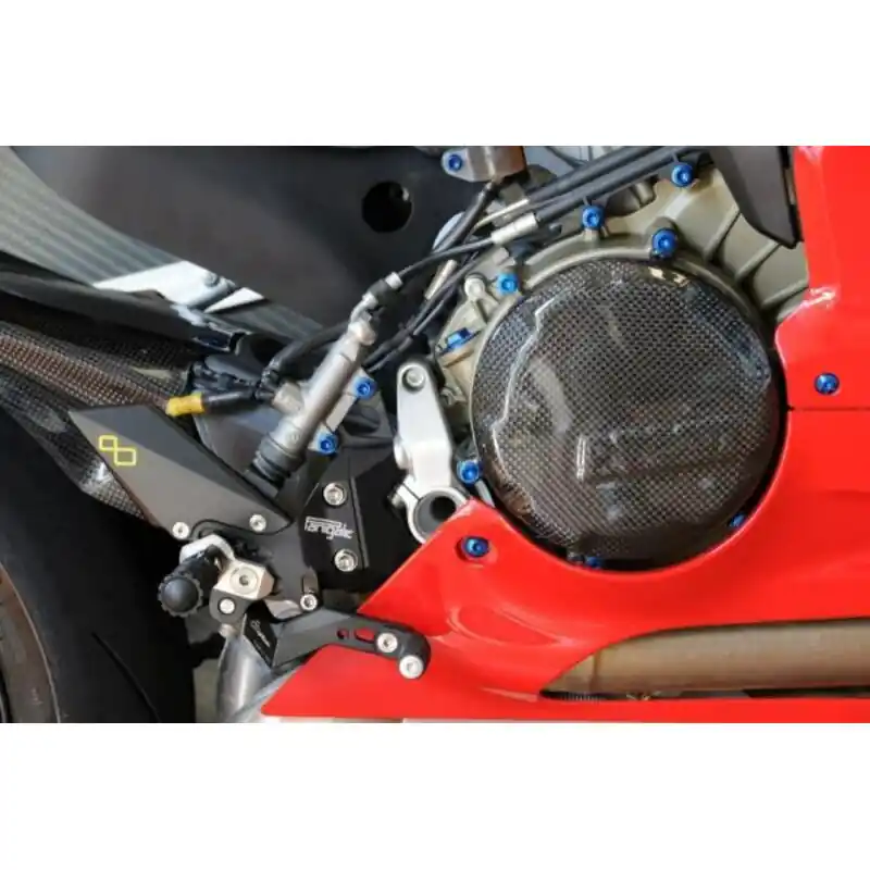 Commande En Gros Couvre carter embrayage LIGHTECH carbone brillant Ducati Panigale