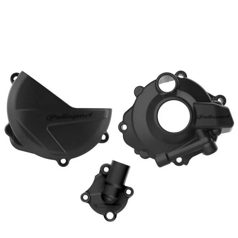 Bon Plan kit protection de carter d'embrayage, d'allumage et de pompe à eau POLISPORT – Honda CRF 250 R (18-22)