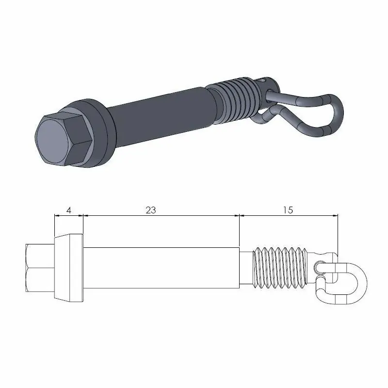 BRAKE PAD PIN Super Prix