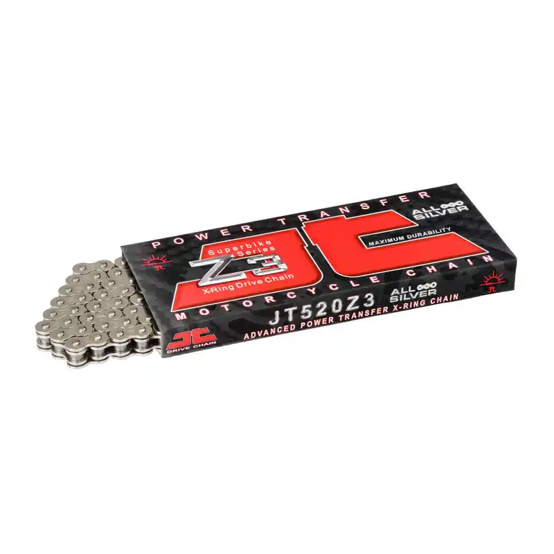 Livraison Express Chaîne de transmission JT DRIVE CHAIN 525 Z3 X-Ring 525