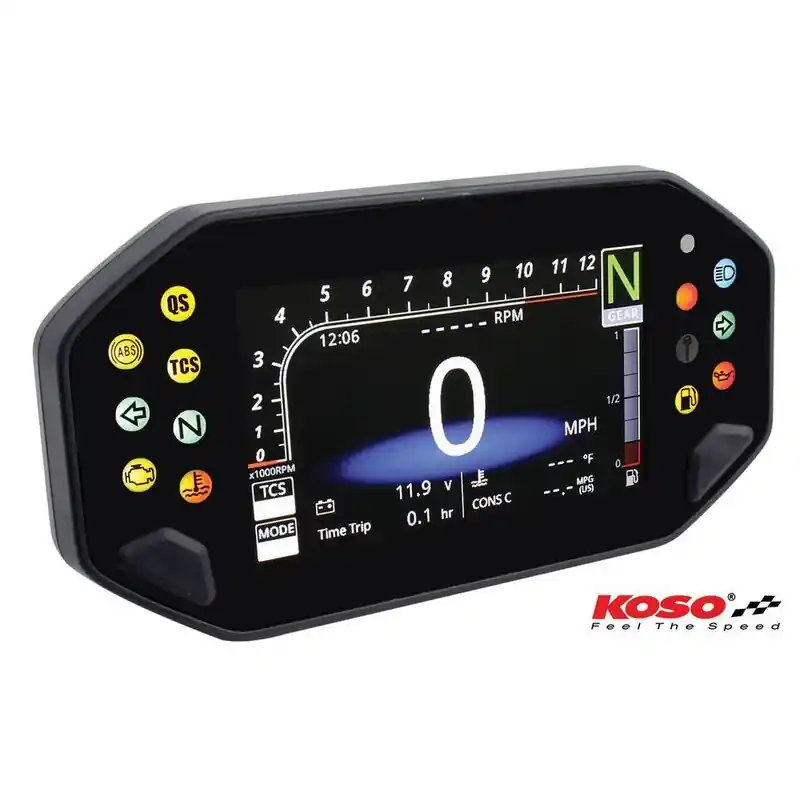 Compteur universel multifonction KOSO RX-4 Unlimited Prix Cassé