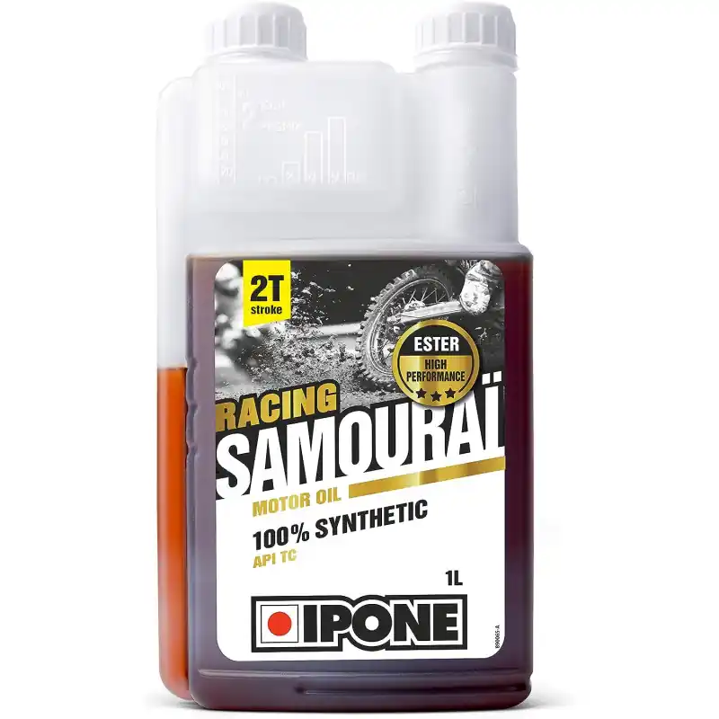 Huile Ipone Samouraï 2 tps 100% synthétique 1L Jusqu&rsquo;à Épuisement Des Stocks
