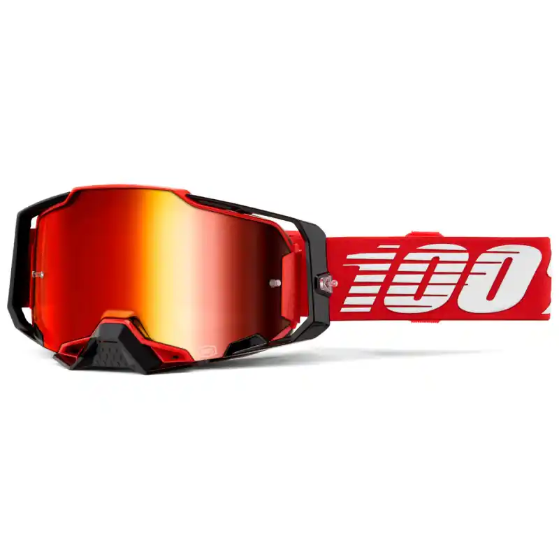 Masque Cross ARMEGA Rouge – Ecran Mirror Rouge Commande En Gros