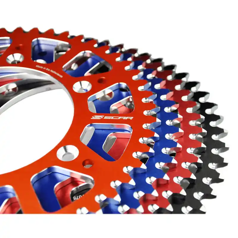 Couronne SCAR aluminium ultra-light anti-boue SRS530 – 528 Must-Have