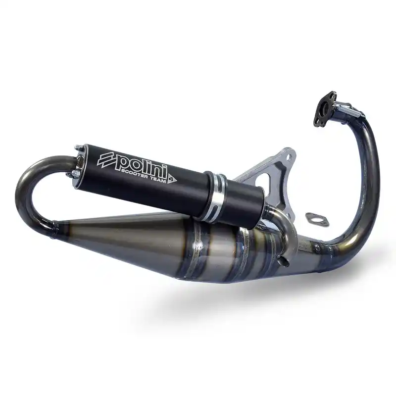 Nouvelle Collection Echappement POLINI Team 4 Aluminium noir – Yamaha