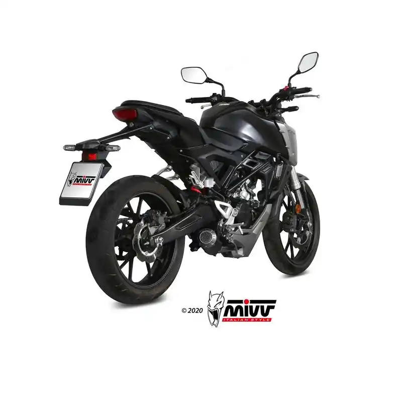 Ligne complète MIVV MK3 – noir Certifié