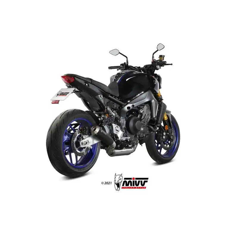 Ligne complète MIVV X-M1 – Steel Black/inox Yamaha MT-09/SP/FZ-09 Super Prix