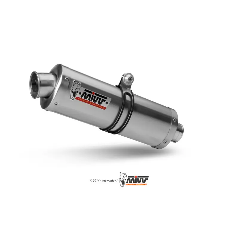 Expédié Aujourd&rsquo;hui Silencieux MIVV Oval Classic inox Suzuki