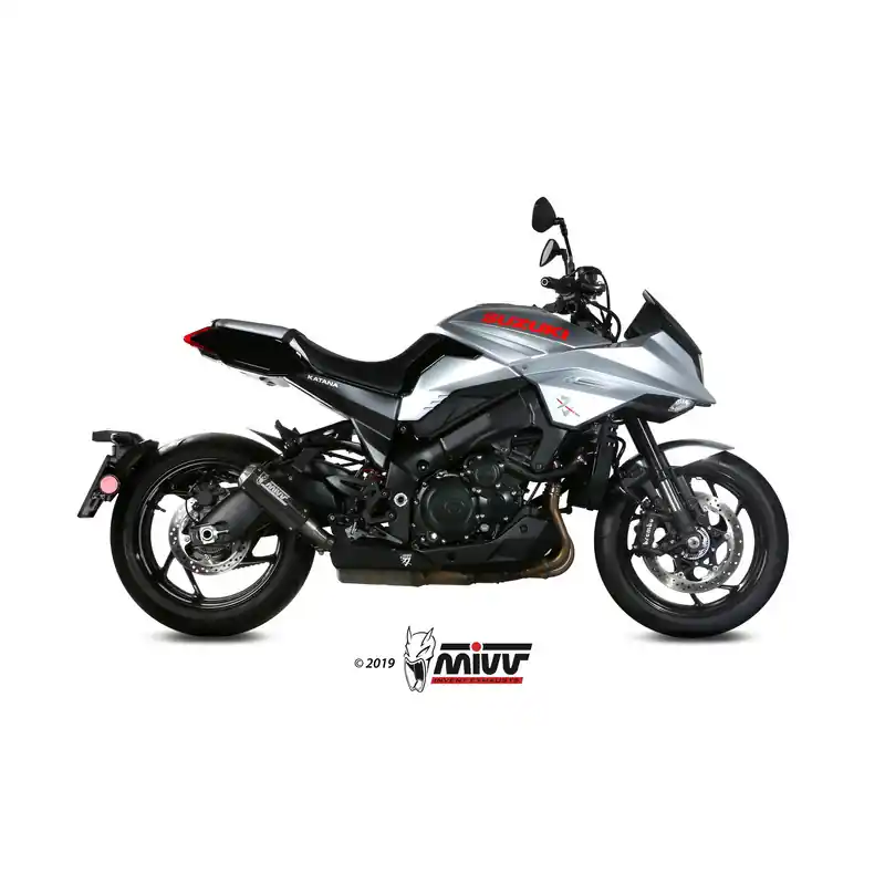Quantité Limitée Silencieux MIVV MK3 carbone/casquette inox Suzuki GSX-S1000