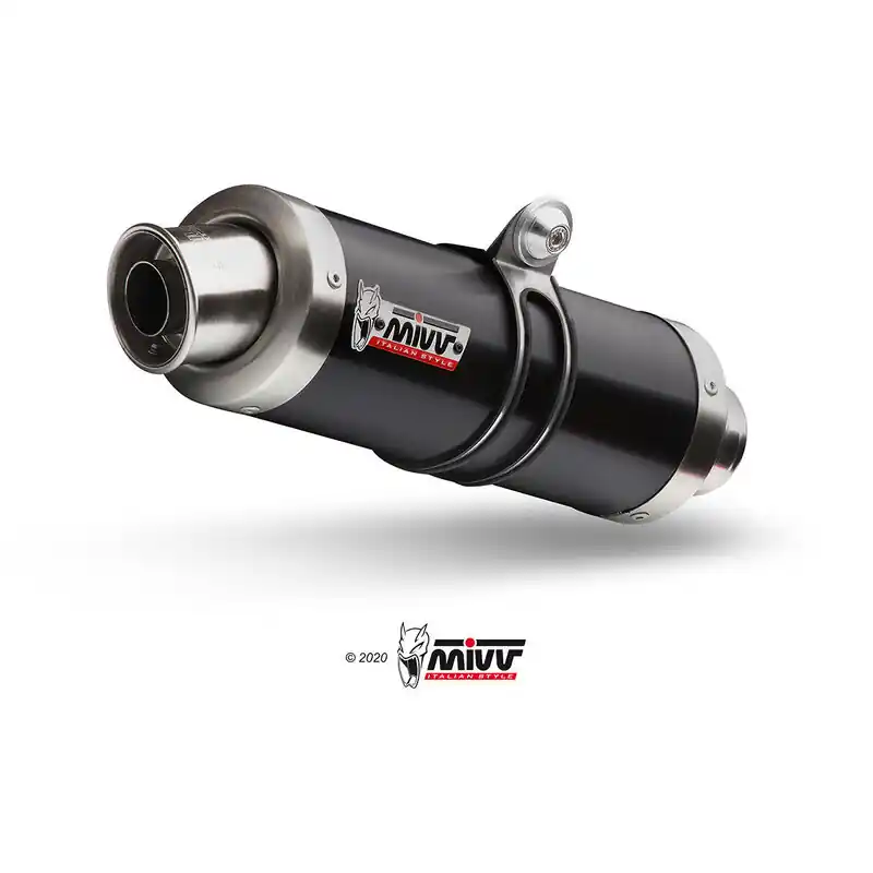 Silencieux MIVV GP Slip-On acier inoxydable noir - Honda CBR 1000 RR Promotion