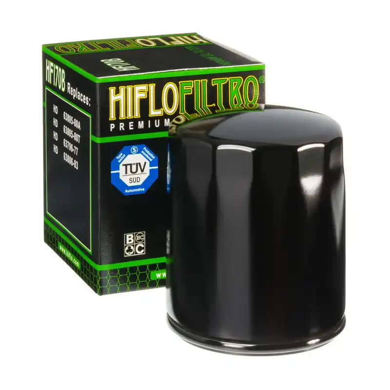 Acheter Direct Filtre à huile HIFLOFILTRO Noir brillant – HF170B